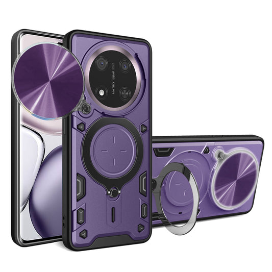 Pouzdro pro Honor X9c / Magic7 Lite, Techsuit, CamGuard Pro, Fialové