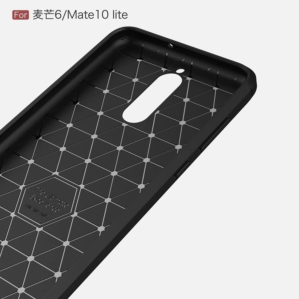 Pouzdro pro Huawei Mate 10 Lite, Techsuit, Carbon, Černé
