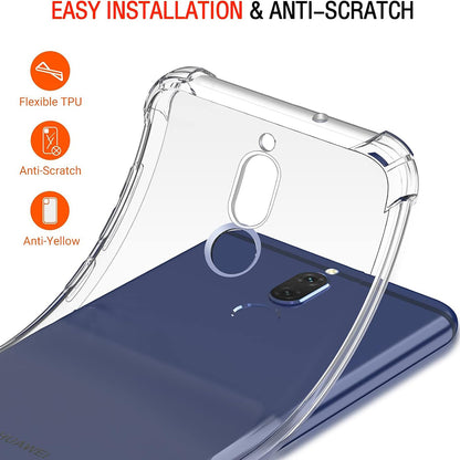 Pouzdro pro Huawei Mate 10 Lite, Techsuit, Shockproof Clear, Průhledné
