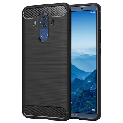 Pouzdro pro Huawei Mate 10 Pro, Techsuit, Carbon, Černé