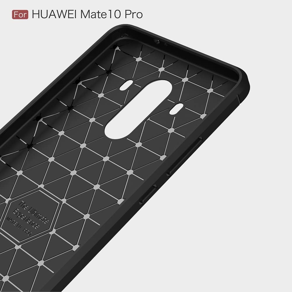 Pouzdro pro Huawei Mate 10 Pro, Techsuit, Carbon, Černé