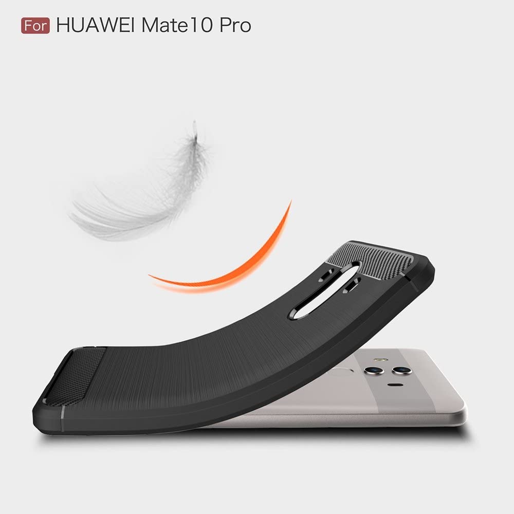 Pouzdro pro Huawei Mate 10 Pro, Techsuit, Carbon, Černé