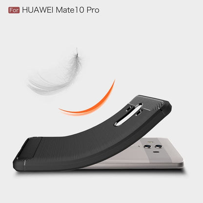 Pouzdro pro Huawei Mate 10 Pro, Techsuit, Carbon, Černé