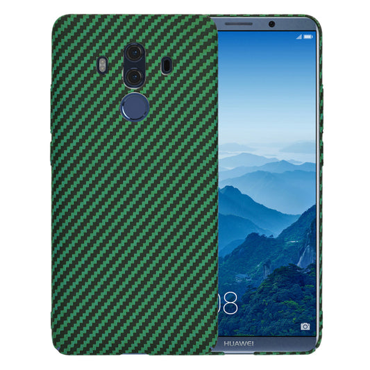 Pouzdro pro Huawei Mate 10 Pro, Techsuit, Carbonite FiberShell, zelené