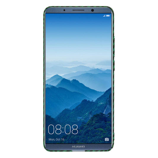 Pouzdro pro Huawei Mate 10 Pro, Techsuit, Carbonite FiberShell, zelené