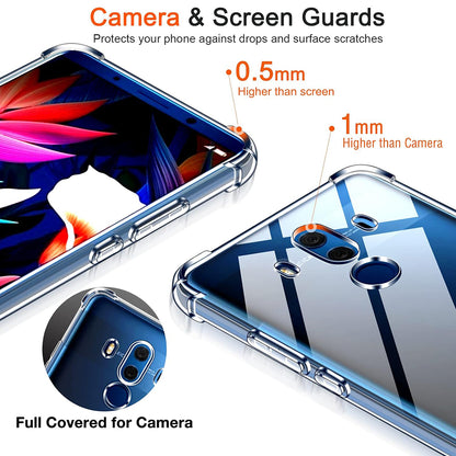 Pouzdro pro Huawei Mate 10 Pro, Techsuit, Odolné proti nárazům, Průhledné