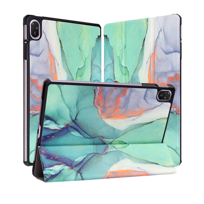 Pouzdro pro Huawei MatePad 11.5 (2025), Techsuit, FoldPro Green Time, Multicolor