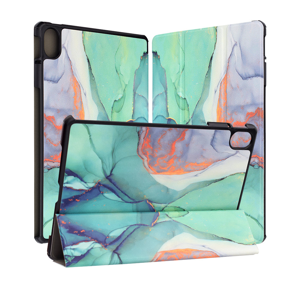 Pouzdro pro Huawei MatePad 11.5 (2025), Techsuit, FoldPro Green Time, Multicolor