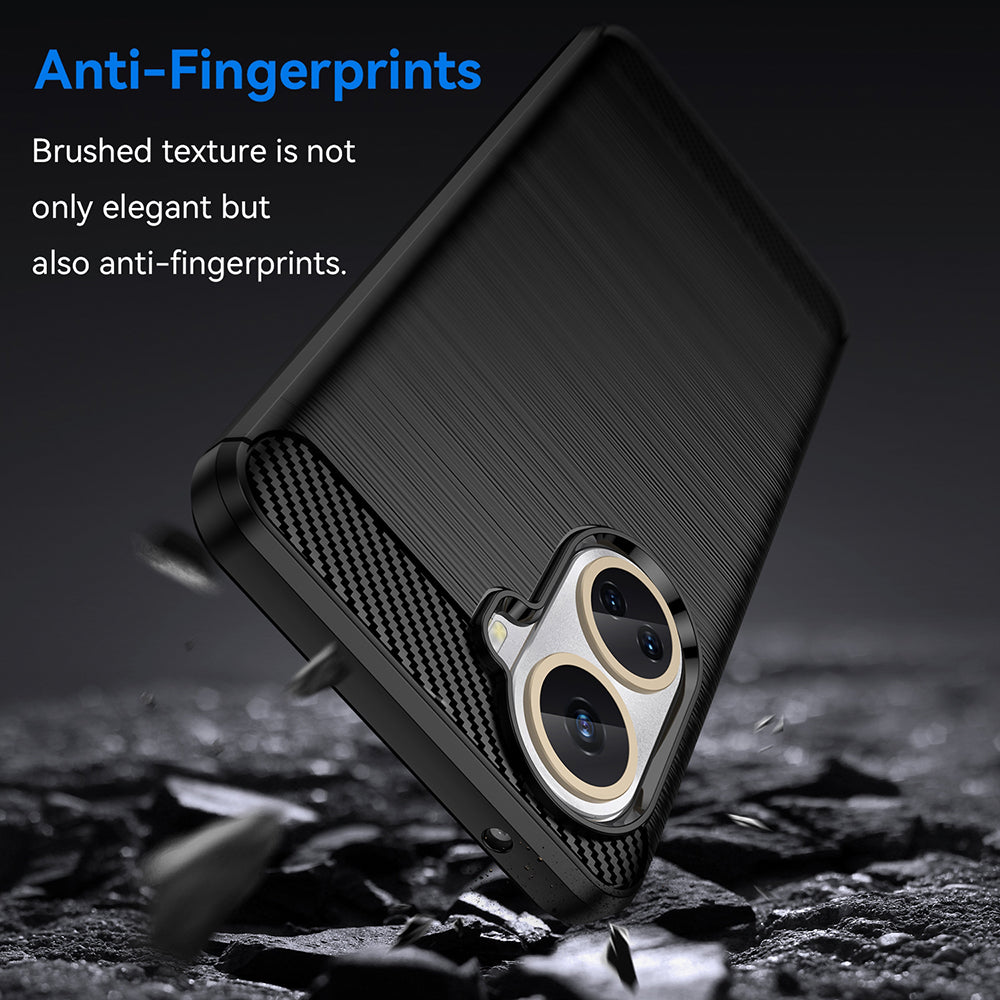Pouzdro pro Huawei nova 10 SE, Techsuit, Carbon, Černé