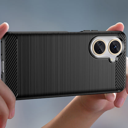 Pouzdro pro Huawei nova 10 SE, Techsuit, Carbon, Černé