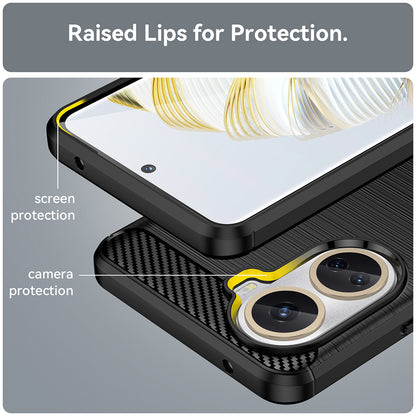 Pouzdro pro Huawei nova 10 SE, Techsuit, Carbon, Černé