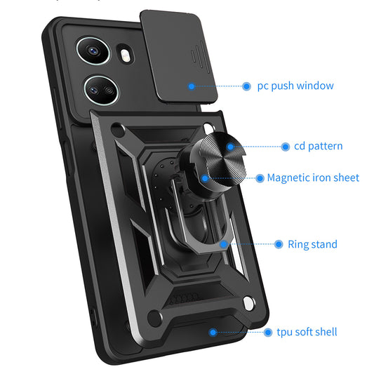 Pouzdro pro Huawei nova 11 SE / nova 12 SE, Techsuit, CamShield, Zelené