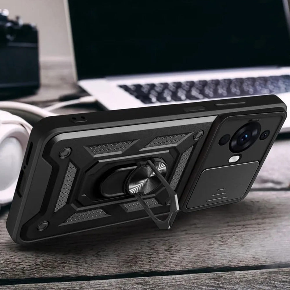 Pouzdro pro Huawei nova 12s / nova 11, Techsuit, CamShield, Černé