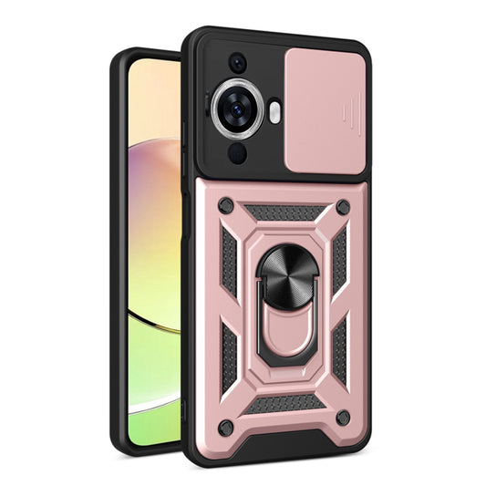 Pouzdro pro Huawei nova 12s / nova 11, Techsuit, CamShield, růžové