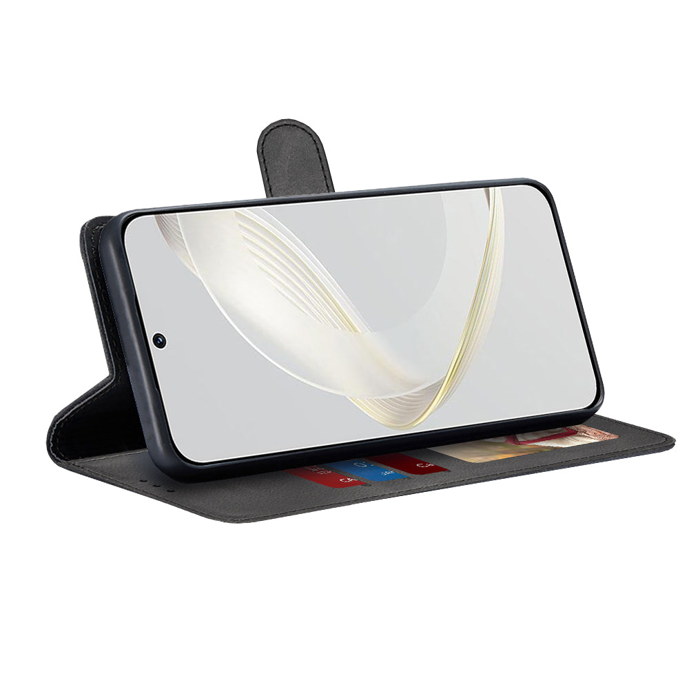 Pouzdro pro Huawei nova 12s / nova 11, Techsuit, Diary Book, Černé