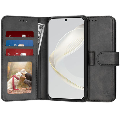 Pouzdro pro Huawei nova 12s / nova 11, Techsuit, Diary Book, Černé