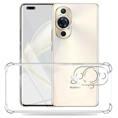 Pouzdro pro Huawei nova 12s / nova 11, Techsuit, nárazuvzdorné průhledné, transparentní