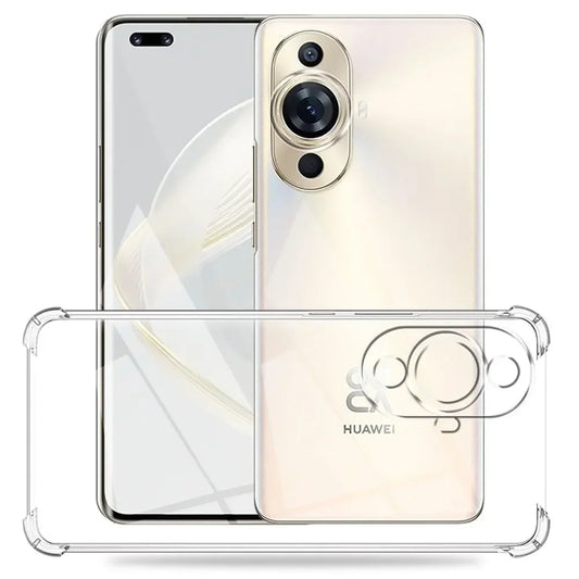 Pouzdro pro Huawei nova 12s / nova 11, Techsuit, nárazuvzdorné průhledné, transparentní