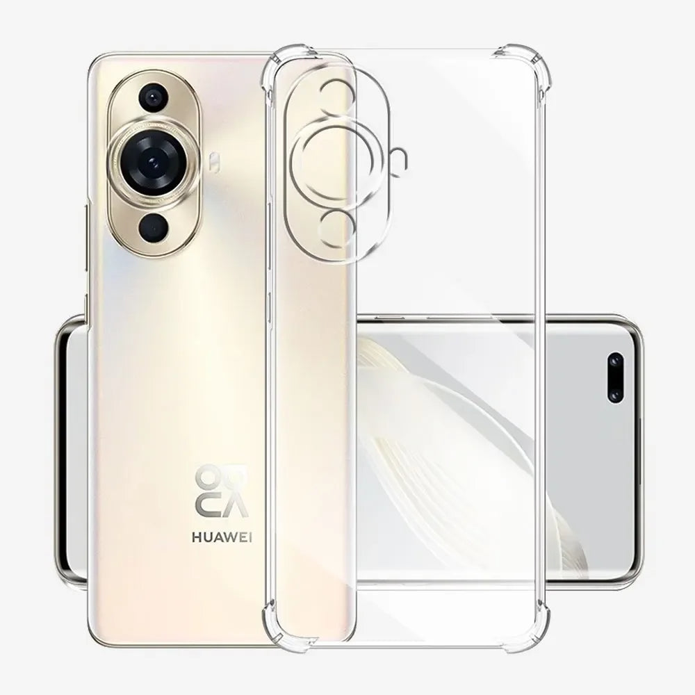 Pouzdro pro Huawei nova 12s / nova 11, Techsuit, nárazuvzdorné průhledné, transparentní