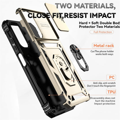 Pouzdro pro Huawei nova 13 Pro, Techsuit, CamShield, Zlaté
