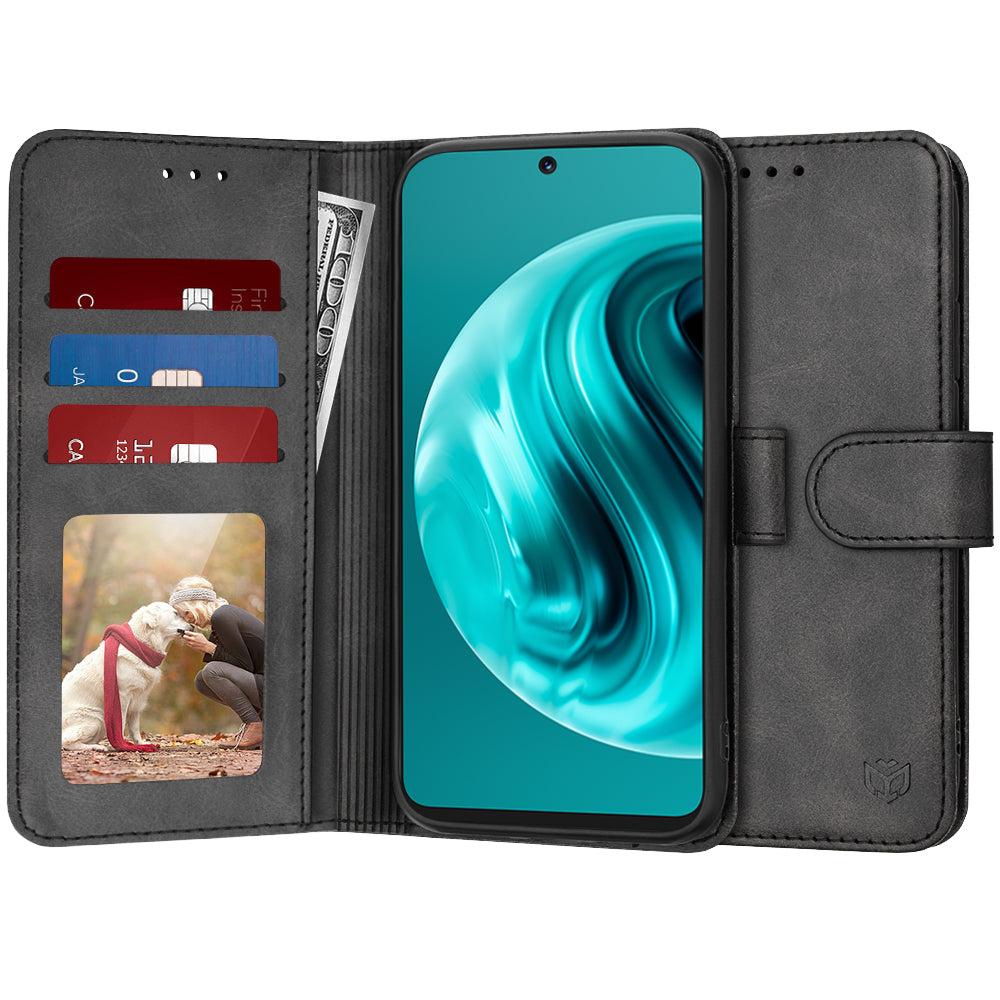 Pouzdro pro Huawei nova 13i / nova 12i, Techsuit, Diary Book, Černé