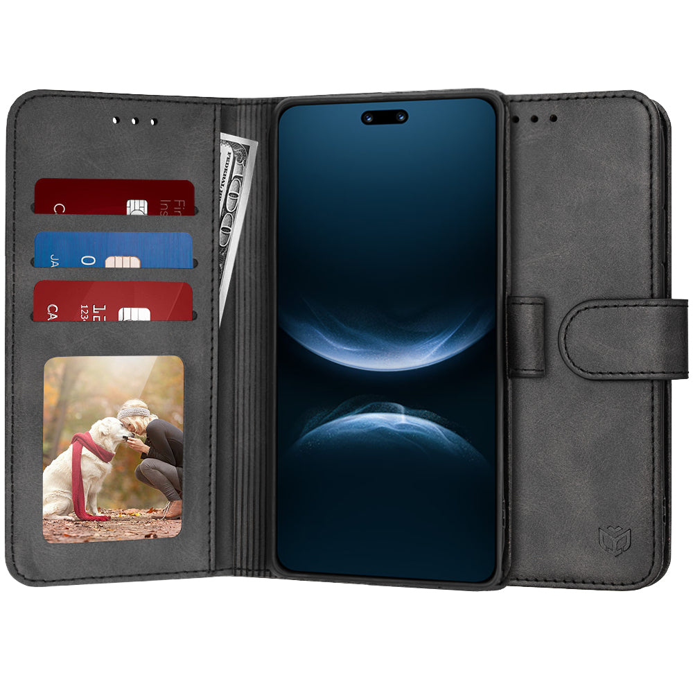 Pouzdro pro Huawei nova 14 Pro, Techsuit, Diary Book, Černá