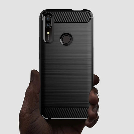 Pouzdro pro Huawei P Smart Z, Techsuit, Carbon, Černé