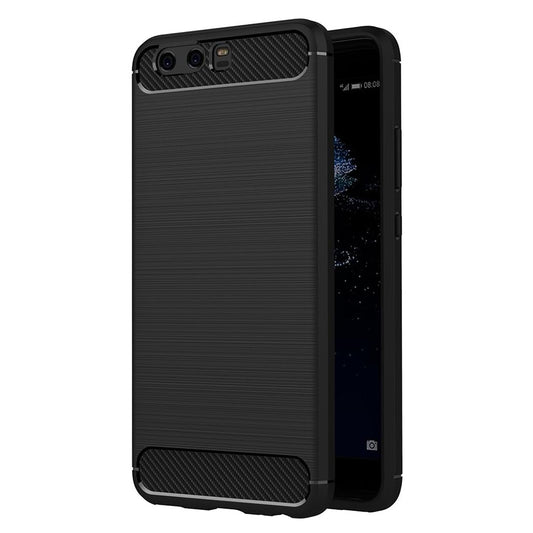 Pouzdro pro Huawei P10 Plus, Techsuit, Carbon, Černé
