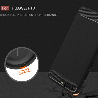Pouzdro pro Huawei P10, Techsuit, Carbon, Černé