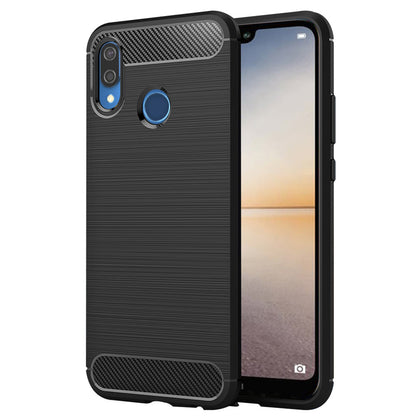 Pouzdro pro Huawei P20 Lite, Techsuit, Carbon, Černé