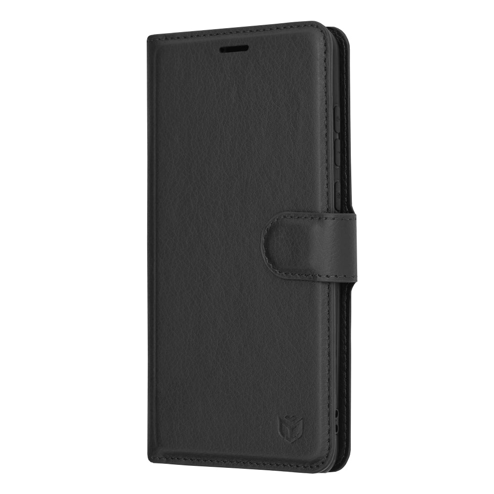 Pouzdro pro Huawei P20 Pro, Techsuit, Leather Folio, Černá