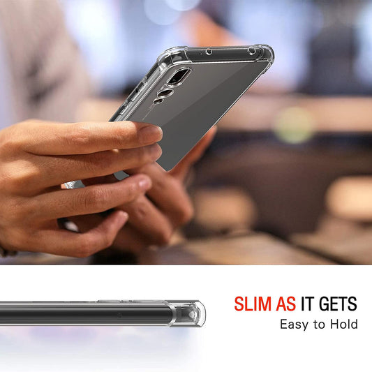 Pouzdro pro Huawei P20 Pro, Techsuit, Odolné proti nárazům, Průhledné