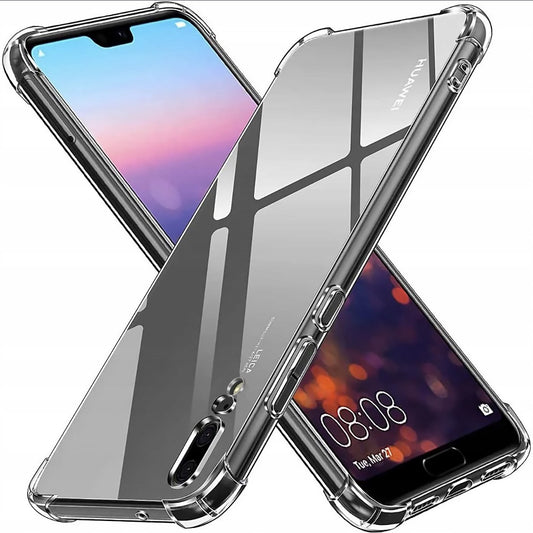 Pouzdro pro Huawei P20, Techsuit, Odolné proti nárazům, Průhledné