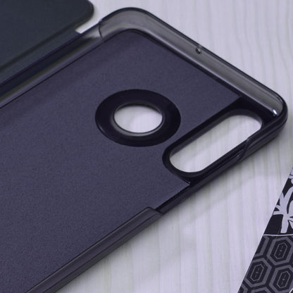 Pouzdro pro Huawei P30 lite New Edition / P30 lite, Techsuit, eFold, Tmavě modrá