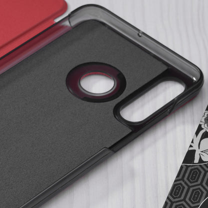 Pouzdro pro Huawei P30 lite New Edition / P30 lite, Techsuit, eFold, červené