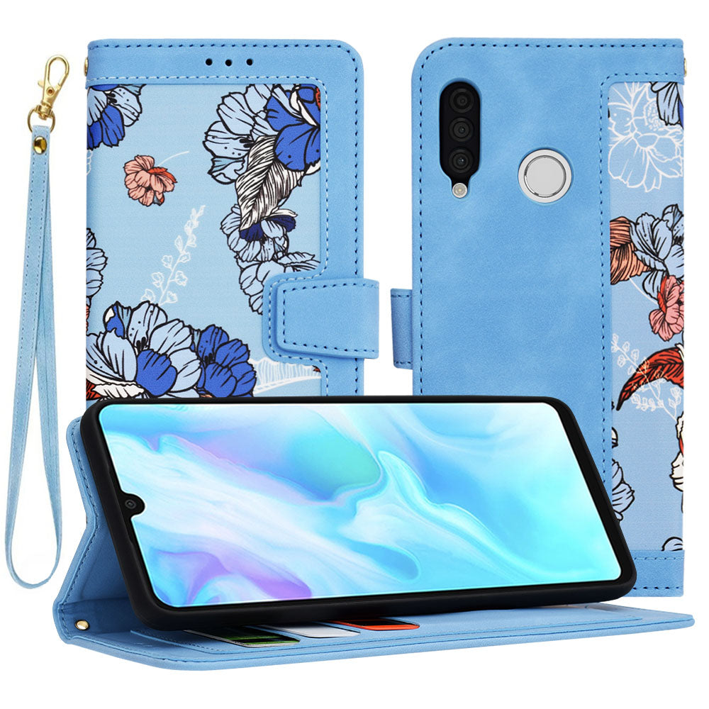 Pouzdro pro Huawei P30 lite New Edition / P30 lite, Techsuit, FlipCraft, modré