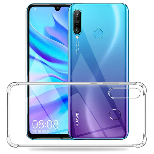 Pouzdro pro Huawei P30 lite New Edition / P30 lite, Techsuit, nárazuvzdorné průhledné, transparentní