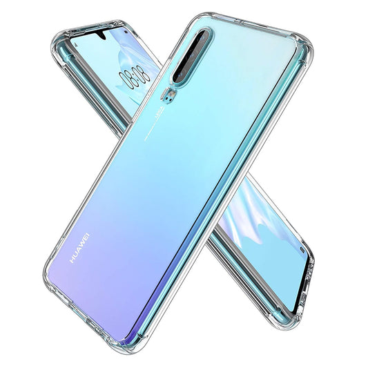 Pouzdro pro Huawei P30, Techsuit, Odolné proti nárazům, Průhledné