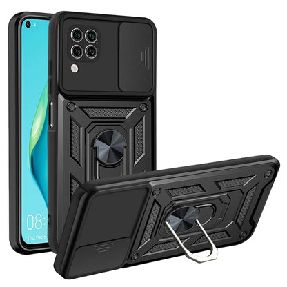 Pouzdro pro Huawei P40 lite 4G, Techsuit, CamShield, Černá
