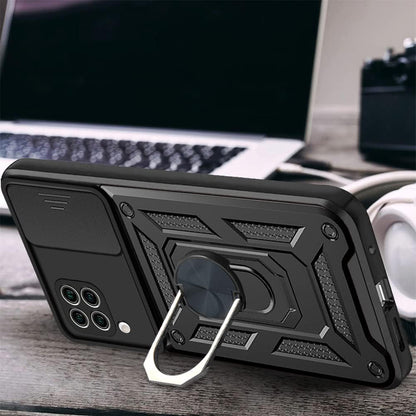 Pouzdro pro Huawei P40 lite 4G, Techsuit, CamShield, Černá