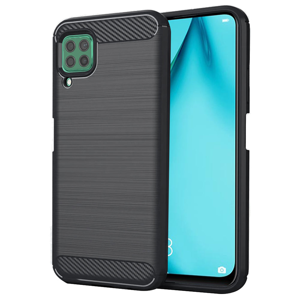 Pouzdro pro Huawei P40 lite 4G, Techsuit, Carbon, Černé