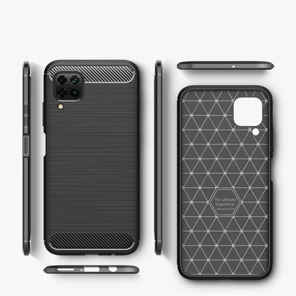 Pouzdro pro Huawei P40 lite 4G, Techsuit, Carbon, Černé