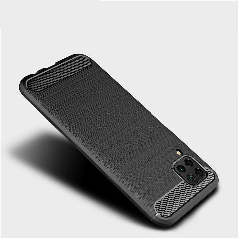 Pouzdro pro Huawei P40 lite 4G, Techsuit, Carbon, Černé