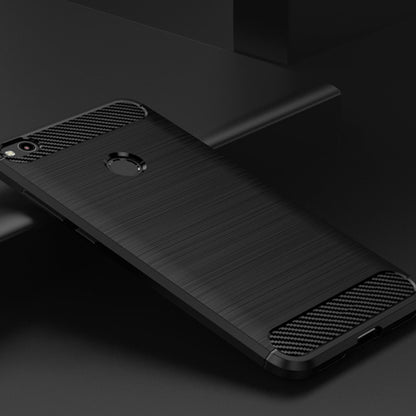 Pouzdro pro Huawei P9 Lite (2017) / P8 Lite (2017), Techsuit, Carbon, Černá