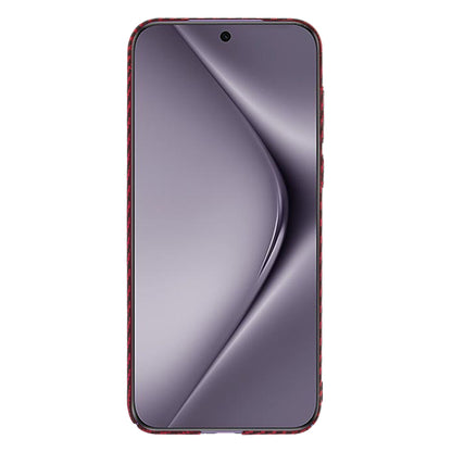 Pouzdro pro Huawei Pura 70 Pro, Techsuit, Carbonite FiberShell, červené