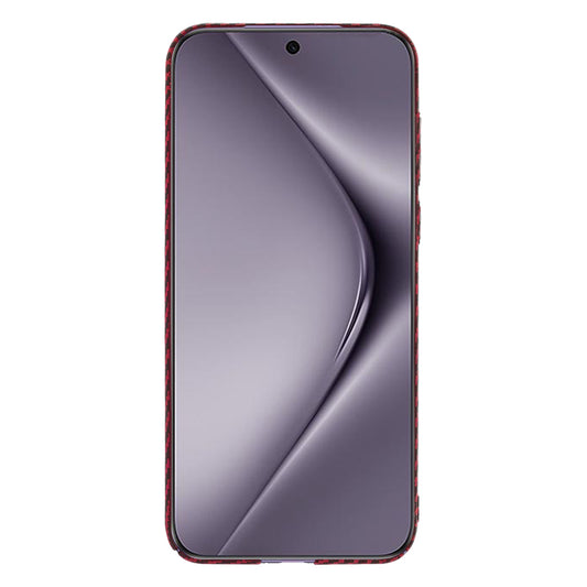 Pouzdro pro Huawei Pura 70 Pro, Techsuit, Carbonite FiberShell, červené