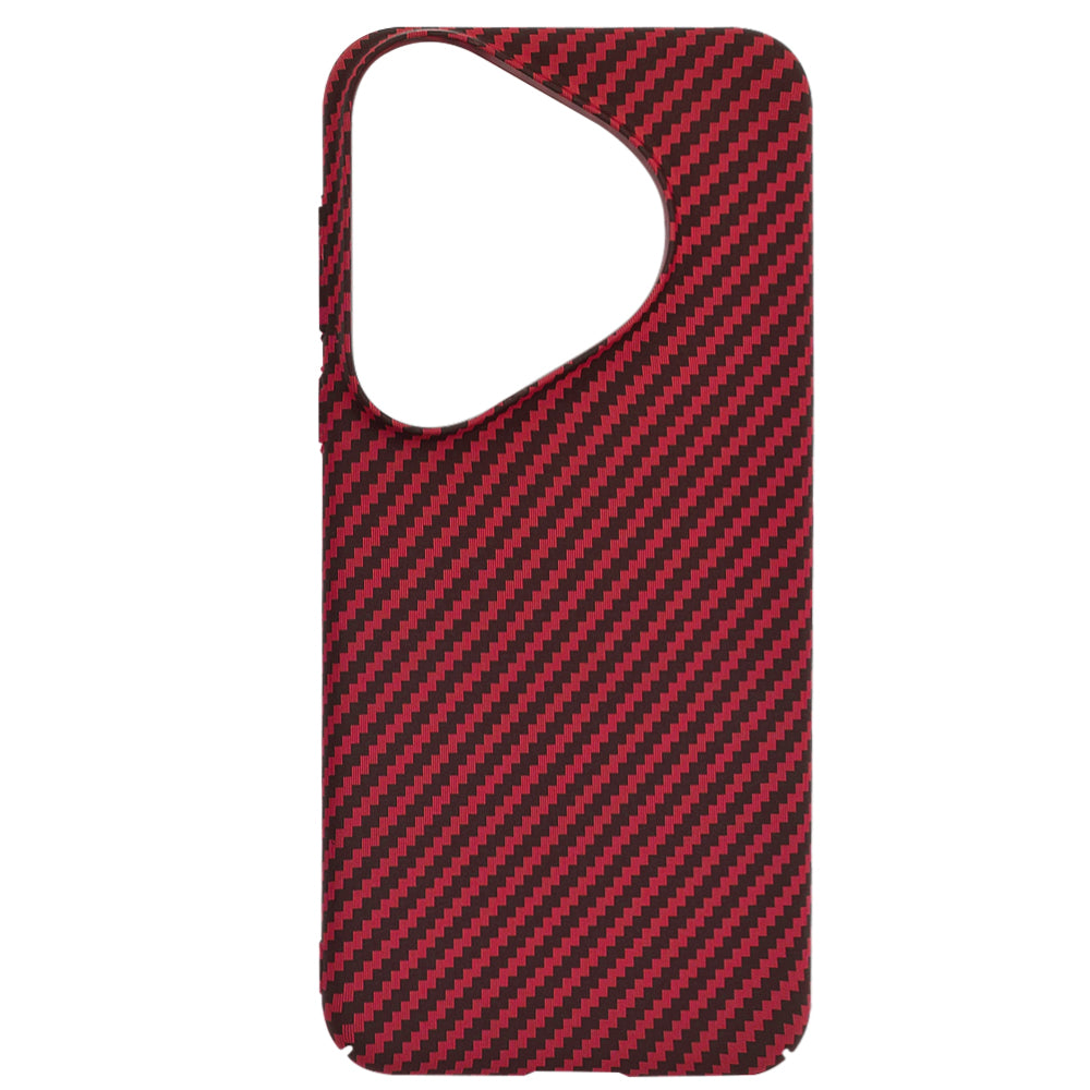 Pouzdro pro Huawei Pura 70 Pro, Techsuit, Carbonite FiberShell, červené