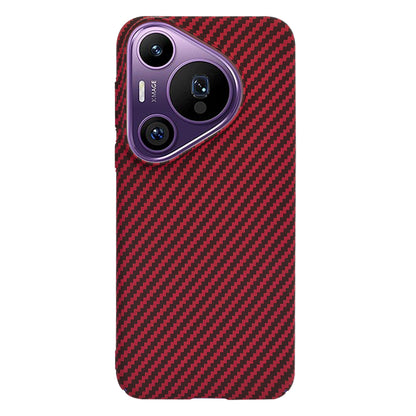 Pouzdro pro Huawei Pura 70 Pro, Techsuit, Carbonite FiberShell, červené