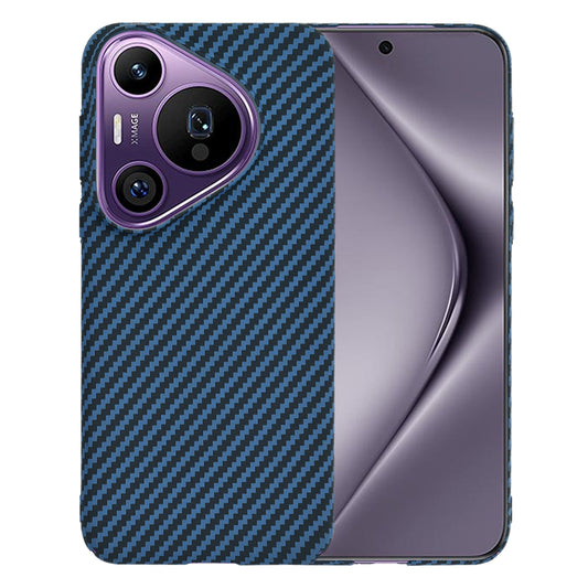 Pouzdro pro Huawei Pura 70 Pro, Techsuit, Carbonite FiberShell, Tyrkysové