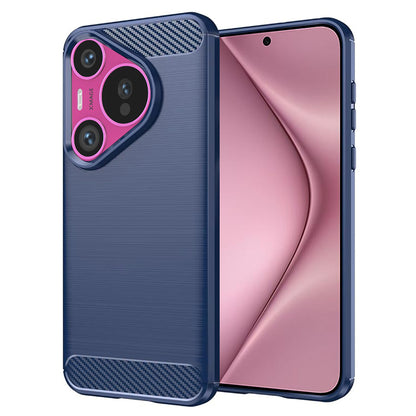 Pouzdro pro Huawei Pura 70, Techsuit, Carbon, Modré